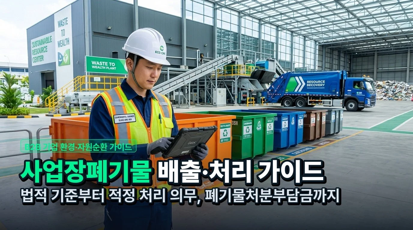 폐기물은 어떻게 분류하고 배출해야 할까?