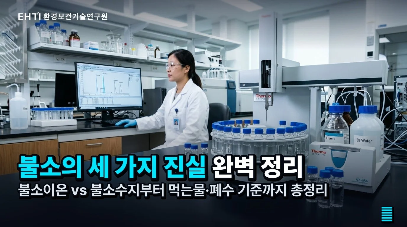 불소 완벽 정리: 불소이온과 불소수지는 어떻게 다를까요?
